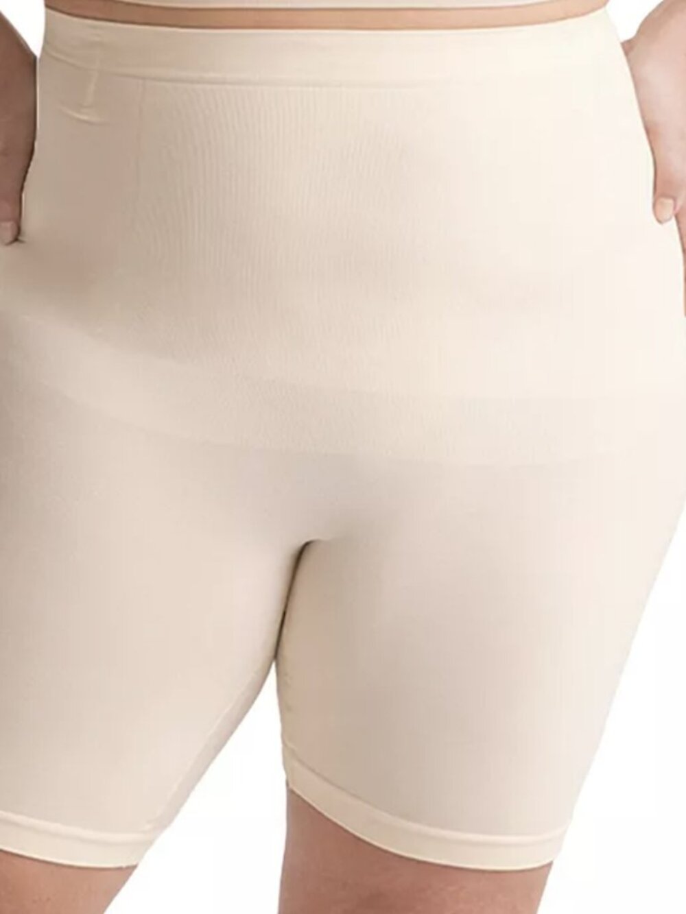 Shapermint Essentials Women's High Waisted Shaper Short 55021 Chai NWT